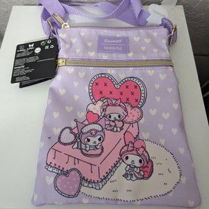 Melody and Friends Loungefly Crossbody Passport Bag